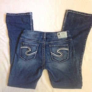 Silver Jeans thick stitch jeans 29W/32L